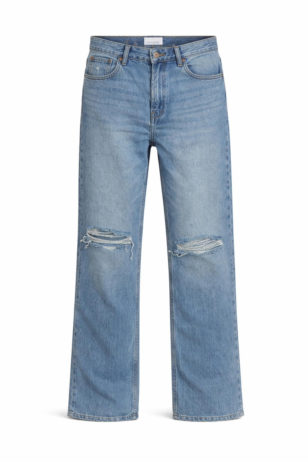 Aero Wash Straight Jeans- Ripped