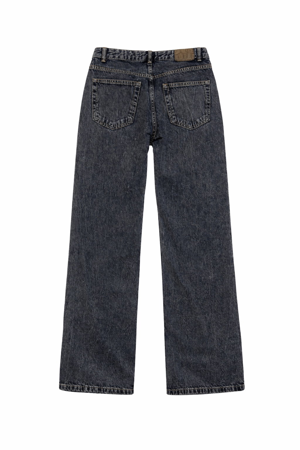 Obsidian Wide-Leg Jeans-UNISEX