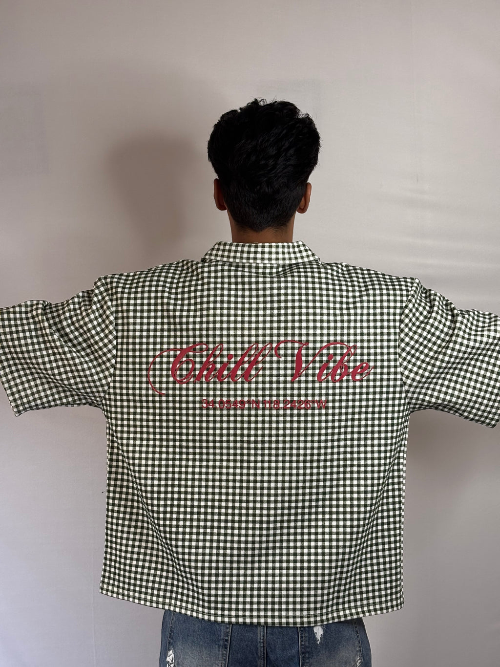 BOX FIT Alpine Check Resort Shirt-EXCLUSIVE