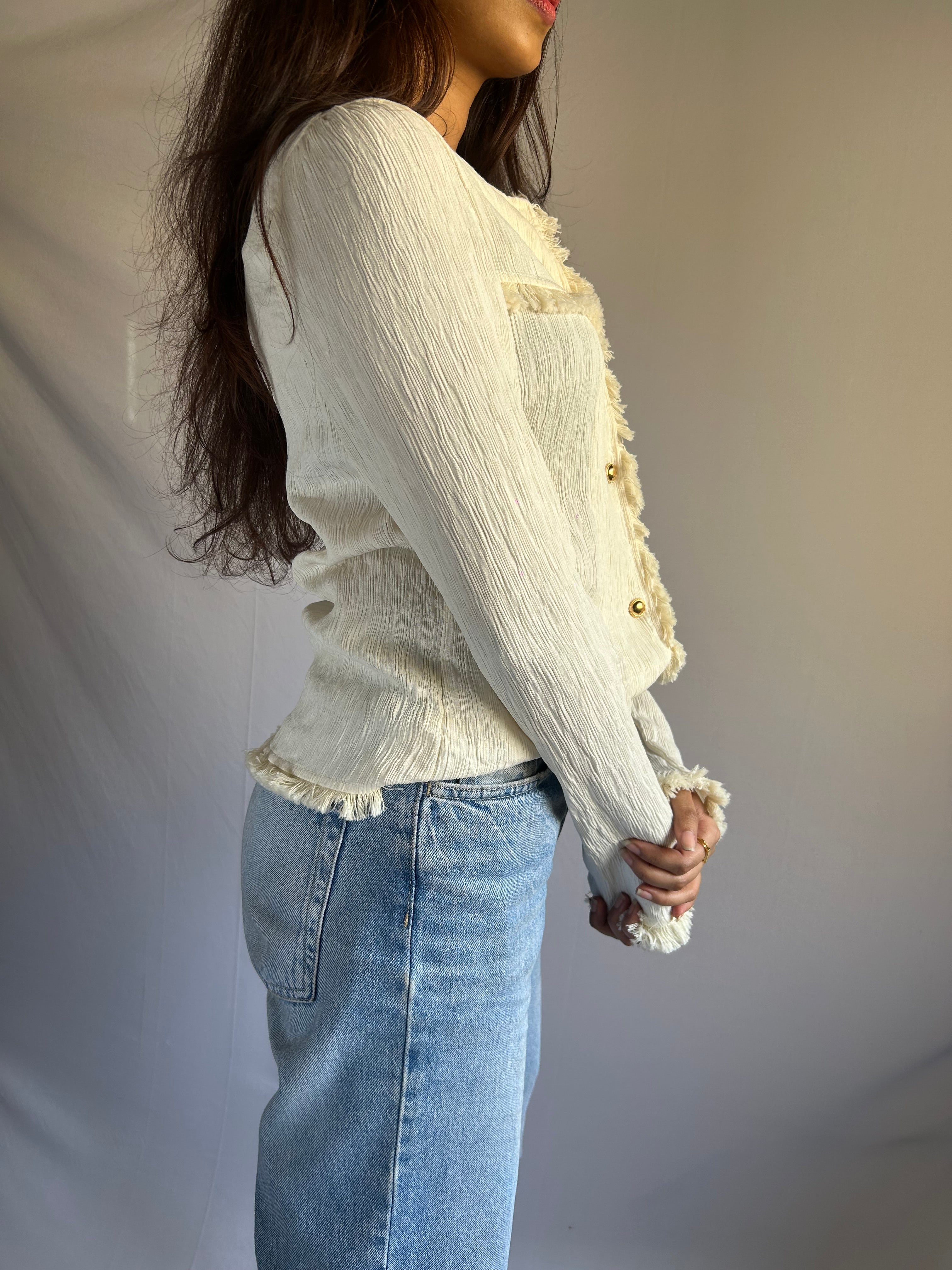 Thread GOLD button Shirt