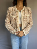 Korean style paisley Lace jacket