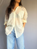 Pale Citrus Relaxed Shirt Summer